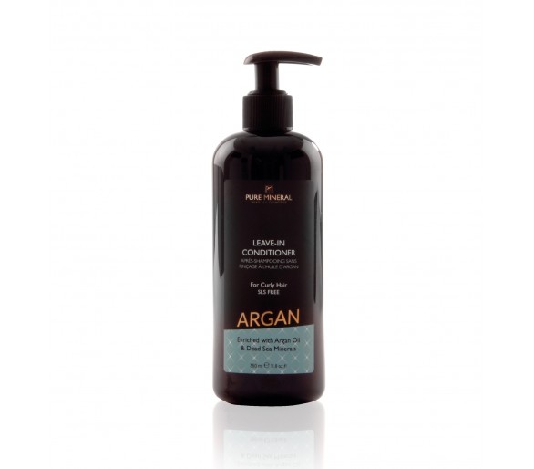 Pure Mineral Leave-in Curly kondicionér na vlasy s arganovým olejem 350ml