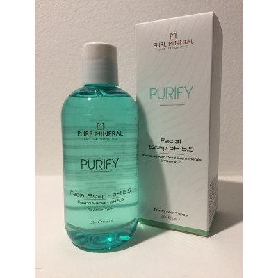Savon nettoyant pour le visage Pure Mineral pH 5,5