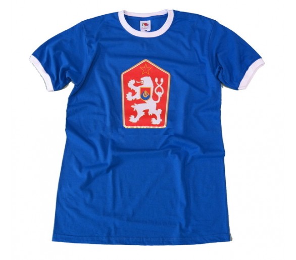 T-shirt retro Checoslováquia