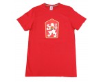 T-shirt retro checoslováquia vermelho