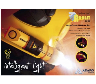 مصباح يدوي ADALIT L5 PLUS للأجواء القابلة للانفجار
