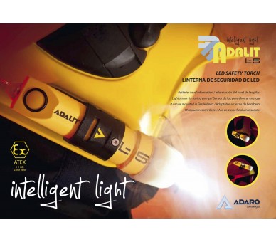 Lanterna ADALIT L5 POWER para atmosferas potencialmente explosivas