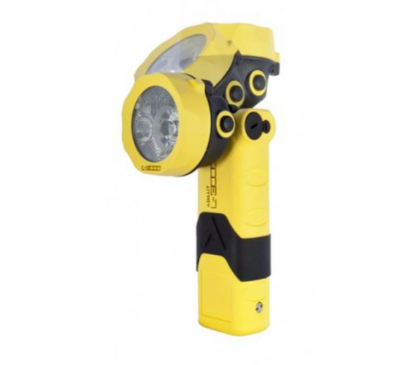 ADALIT L-3000 safety flashlight with 12V charger