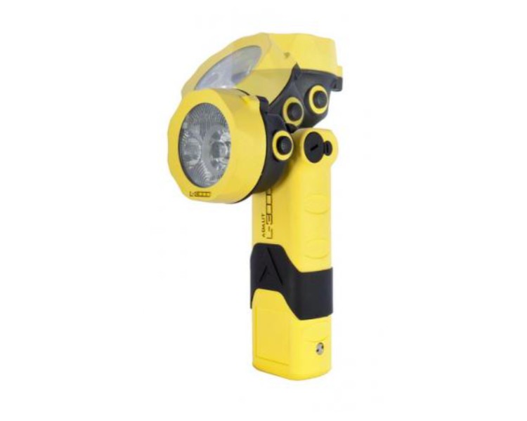 ADALIT L-3000 safety flashlight with 12V charger