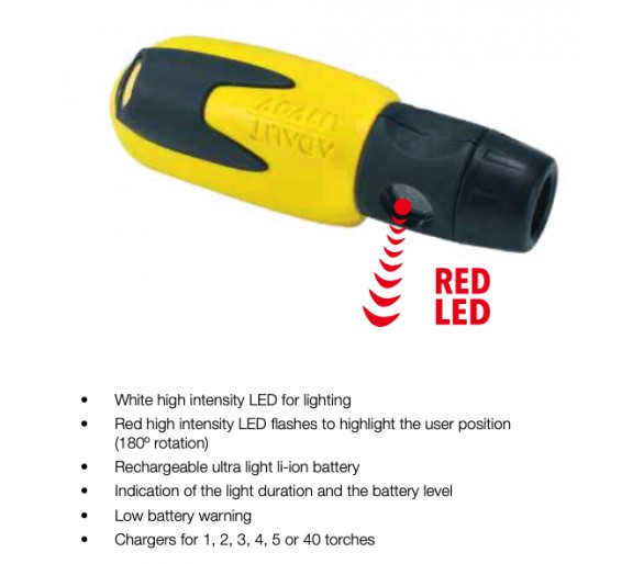 ADALIT L10M Taschenlampe für explosionsgefährdete Bereiche