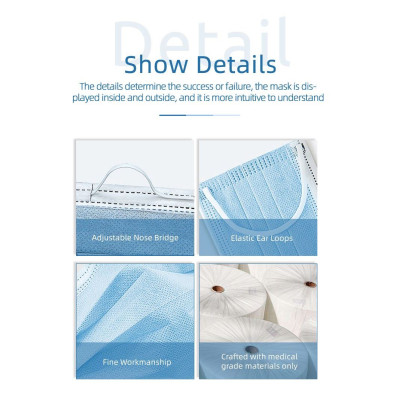 3-layer (10 pieces) disposable medical veil