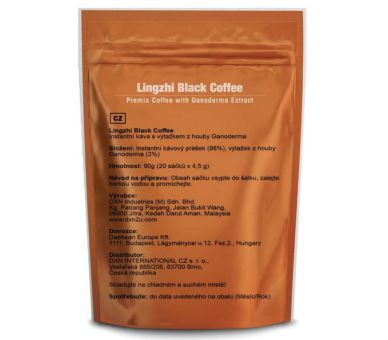 لينجزي أكياس قهوة سوداء - 20x4.5 جرام