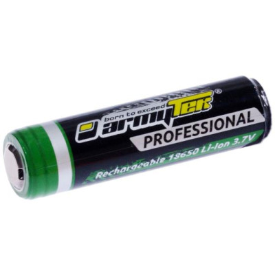 Armytek 18650 Li-Ion 3100mAh Battery, Rechargeable