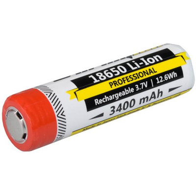 Armytek 18650 Li-Ion 3400mAh battery, rechargeable
