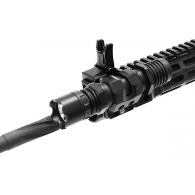 Boční montáž na svítilnu UTG M-LOK (průměr svítilny 20mm, 25,4mm, 27mm)