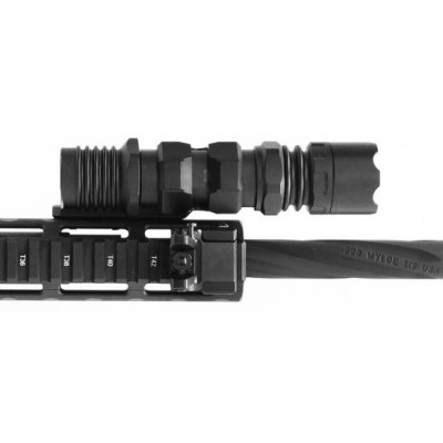 Side mount on UTG M-LOK flashlight (flashlight diameter 20mm, 25.4mm, 27mm)