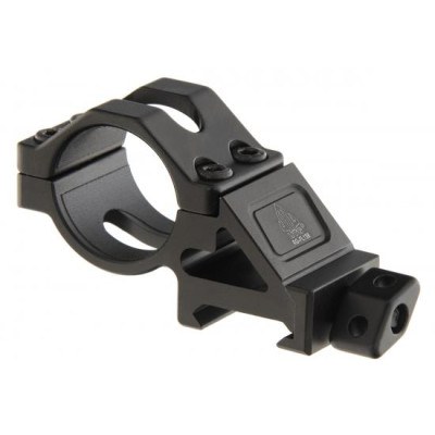 Side mount on UTG Picatinny flashlight (flashlight diameter 22mm, 25.4mm, 27mm)