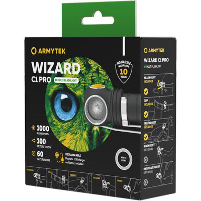 Фара Armytek Wizard C1 Pro Cool Light