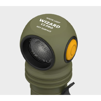 Armytek Wizard C2 Pro Cold Light čelovka olivová