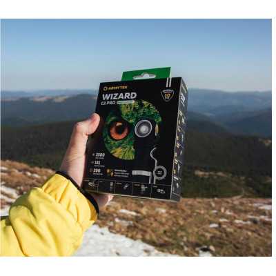 مصباح أمامي Armytek Wizard C2 Pro Warm Light