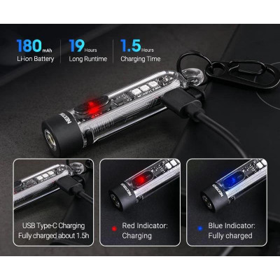 Linterna multilámpara Nextorch K40 + Llavero