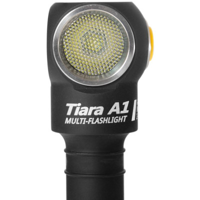 مصباح يدوي متعدد الوظائف Armytek Tiara A1 v2 XP-L، ضوء أبيض