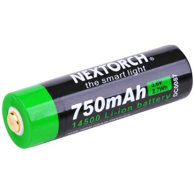 Batería recargable Nextorch 14500 Li-Ion 750mAh