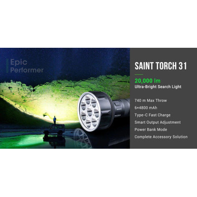 مصباح البحث NextOrch Saint Torch 31