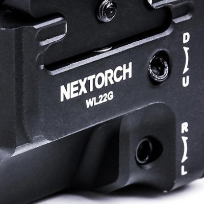 Pistol flashlight Nextorch WL22G with laser