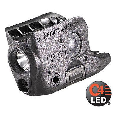 Streamlight TLR-6 Pistolentaschenlampe mit rotem Laser für Glock 42/43