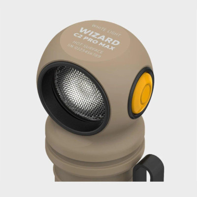 Svítilna Armytek Wizard C2 Pro MAX studené světlo Sand