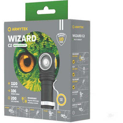 Фонарик Armytek Wizard C2 Тёплый свет