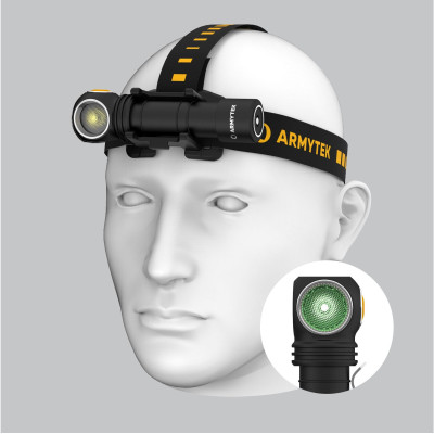 Armytek Wizard C2 WG baterka Cold and Green Light