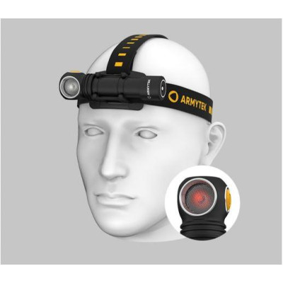 Armytek Wizard C2 WR USB-Taschenlampe weiß und rot