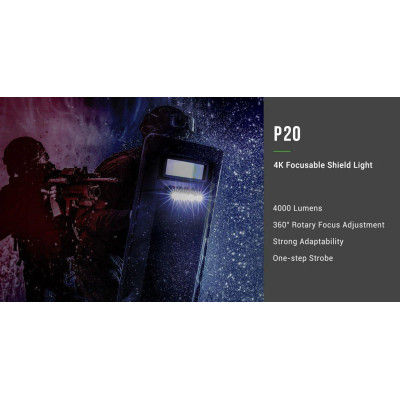 Nextorch P20 Schild-Taschenlampe