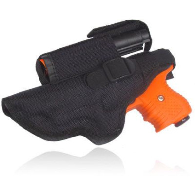 JPX Cordura holster with pocket, left-hand