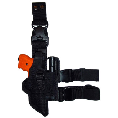 Étui tactique JPX Cordura avec poche, main droite