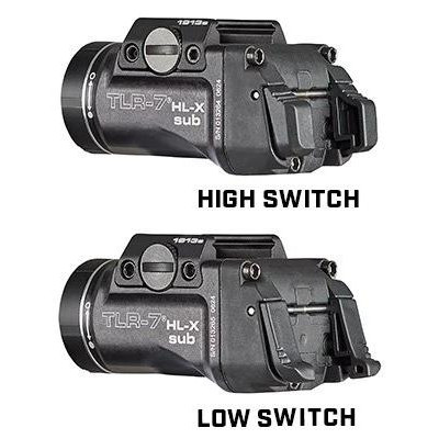 Streamlight TLR-7 HL-X Sekundárna pištoľová baterka pre Glock 43X/48