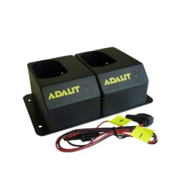 Copia caricatore ADALIT per 2x L.3000+3000P 12/24 V
