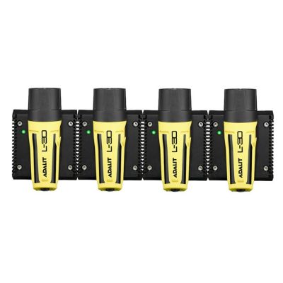 ADALIT L30 Charger for 12V and 220V for 4 flashlights