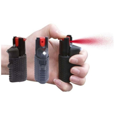 Pepper spray HURRICANE 15 ml with flashlight