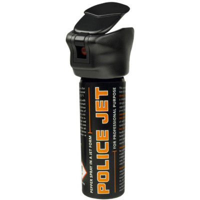 Spray au poivre POLICE JET 45 ml 360°
