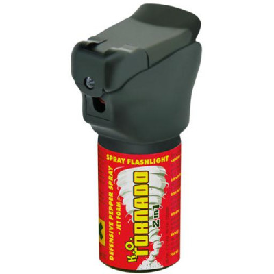 Pfefferspray mit Taschenlampe K.O. TORNADO 40 ml