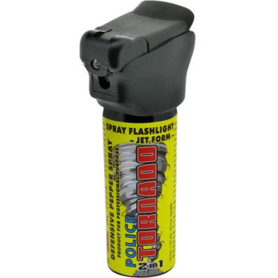 Pepper spray with flashlight SHELF TORNADO 50 ml